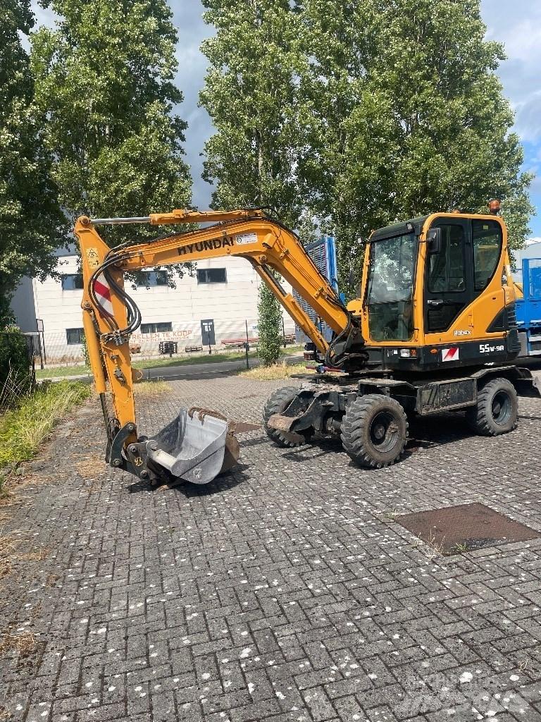 Hyundai 55w9a Hjulgrävare