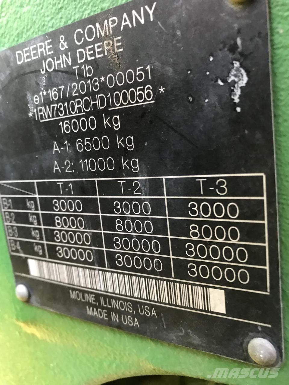 John Deere 7310R Traktorer