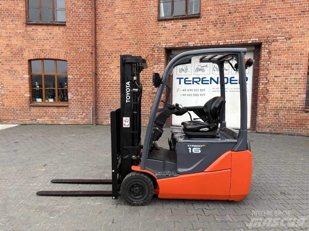 Toyota 8 FBEKT 16 Elmotviktstruckar