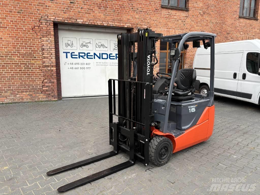 Toyota 8 FBEKT 16 Elmotviktstruckar