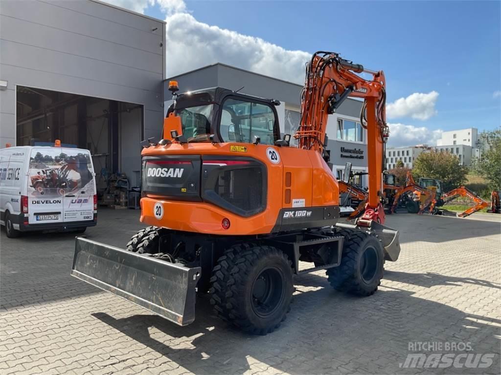 Doosan DX100W-7 Hjulgrävare