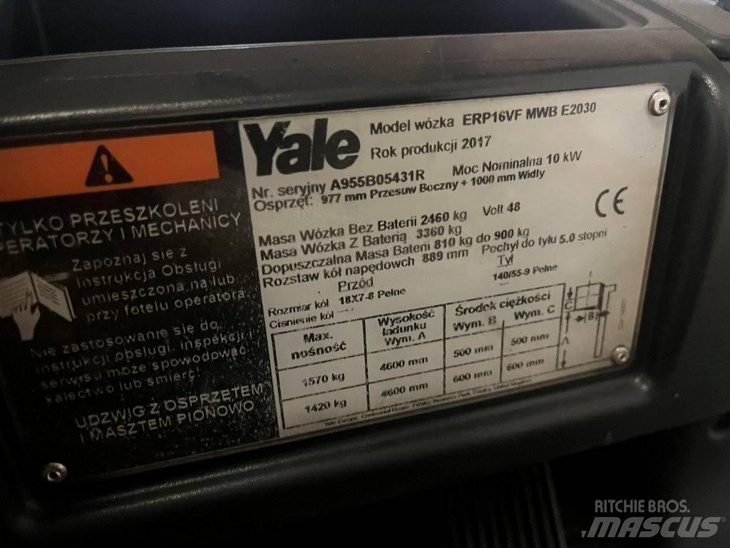 Yale ERP 16 VF Elmotviktstruckar