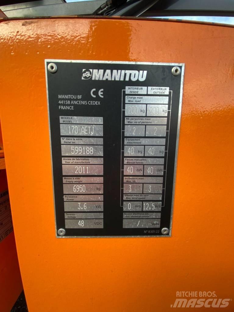 Manitou 170AETJ-L Bomliftar