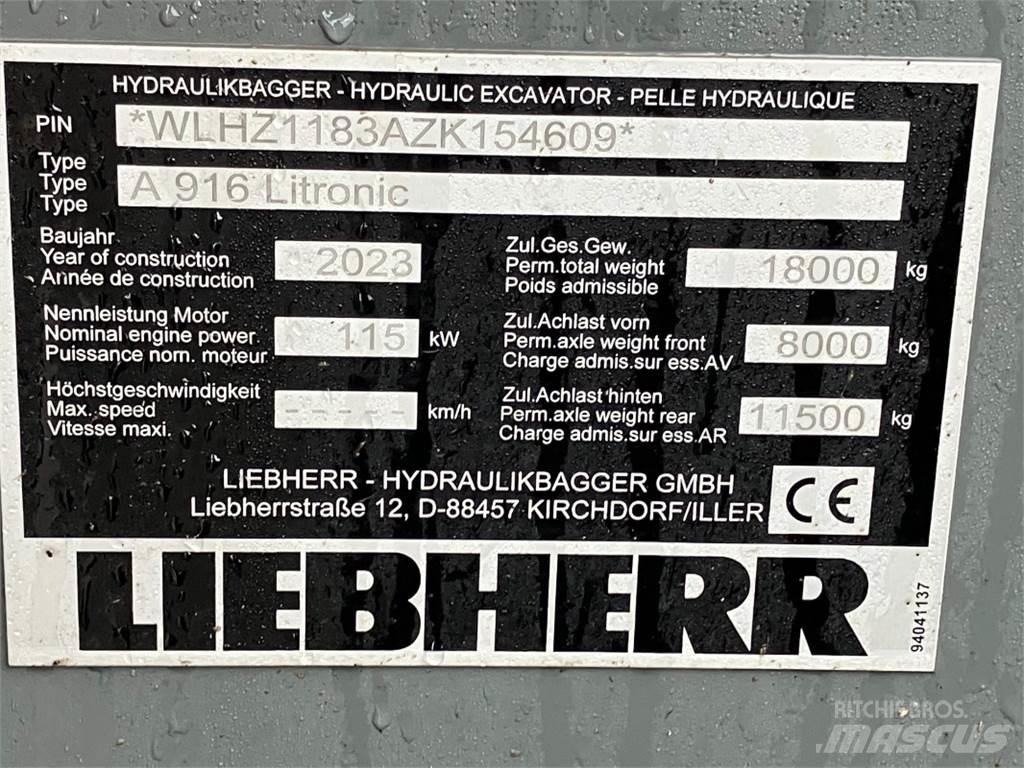 Liebherr A916 Hjulgrävare