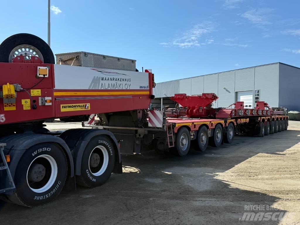 Faymonville CombiMAX Låg lastande semi trailer