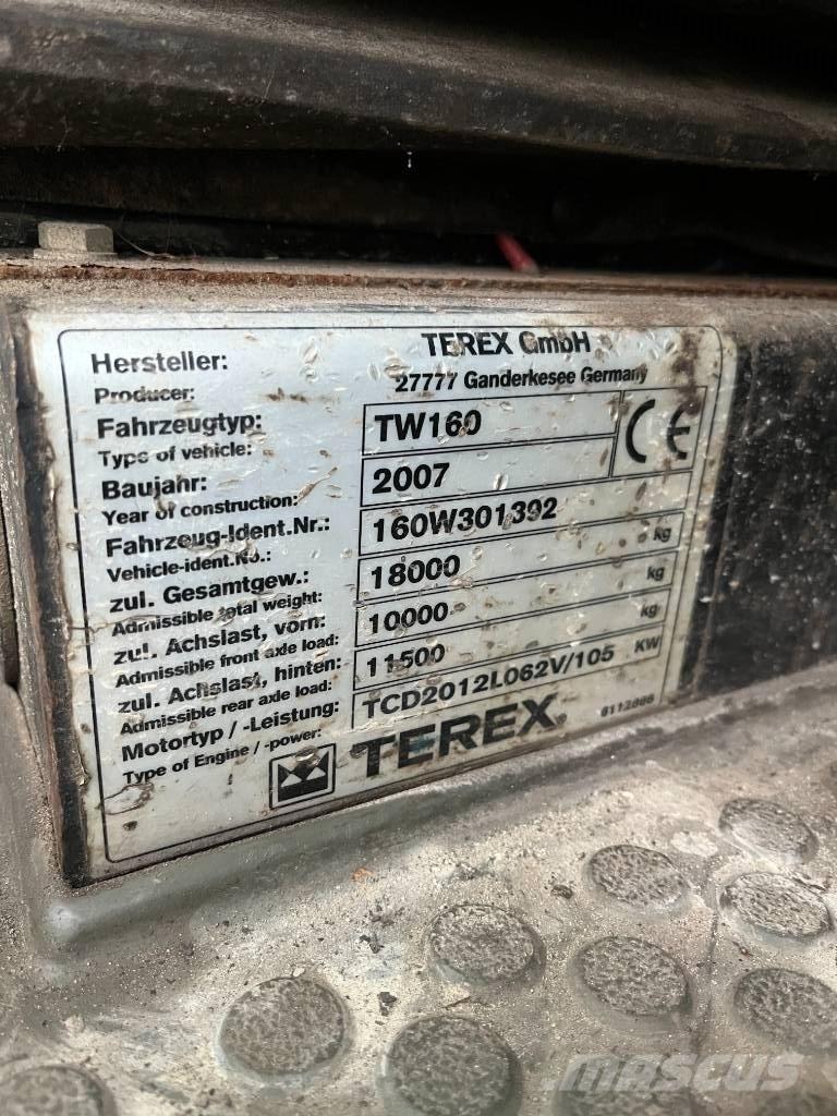 Terex TW 160 Hjulgrävare