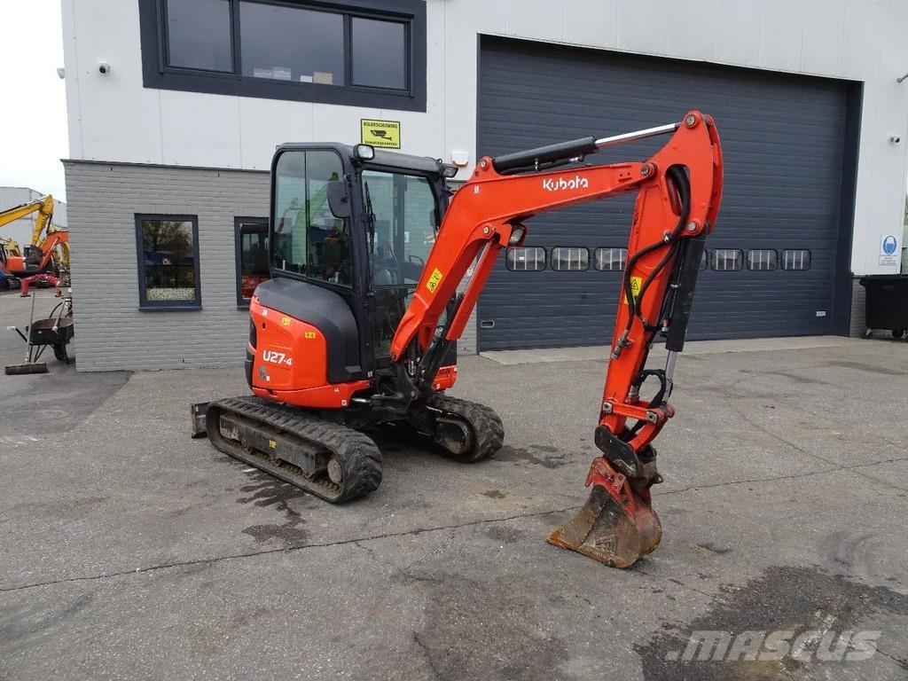 Kubota U27-4 Minigrävare < 7t
