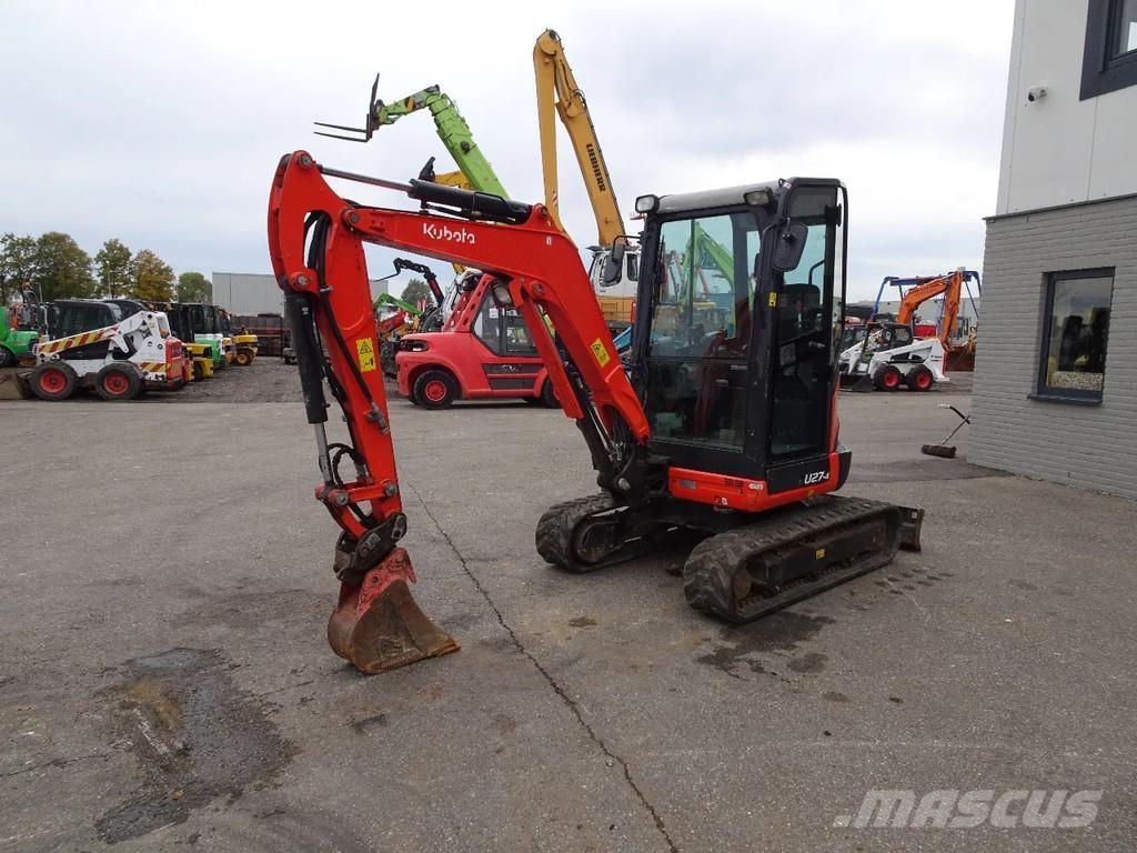 Kubota U27-4 Minigrävare < 7t