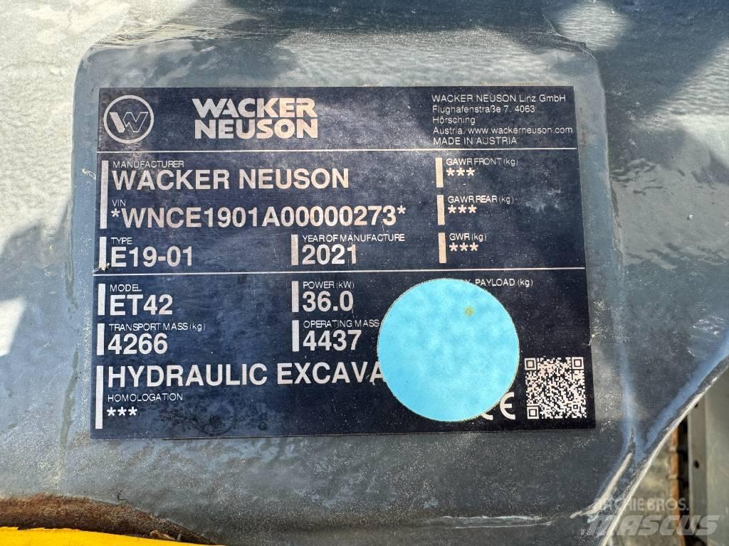 Wacker Neuson ET42 Bandgrävare