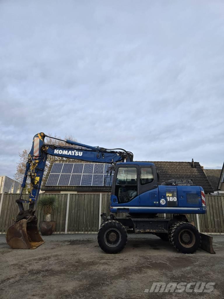 Komatsu PW 180-7EO Hjulgrävare