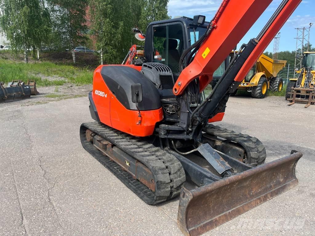 Kubota KX 080 Midigrävmaskiner 7t - 12t