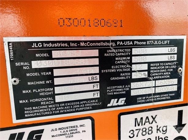 JLG 460 SJ Teleskop bomliftar