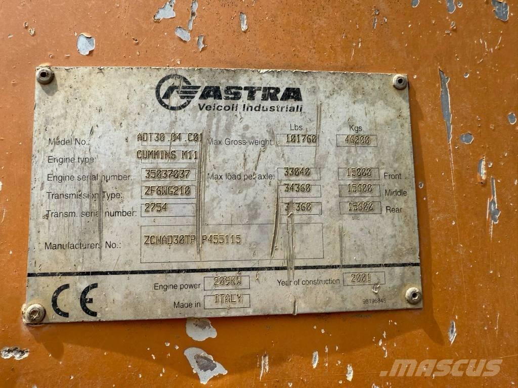 Astra ADT30 Midjestyrd dumper