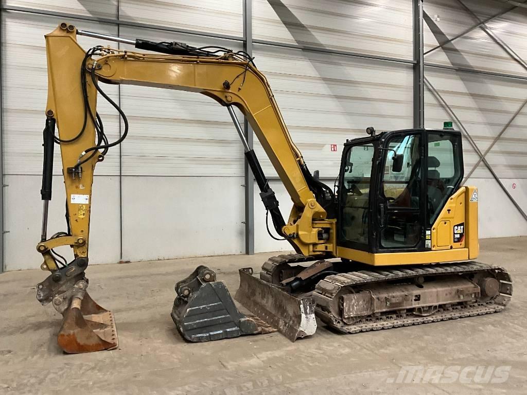 CAT 308 CR Midigrävmaskiner 7t - 12t