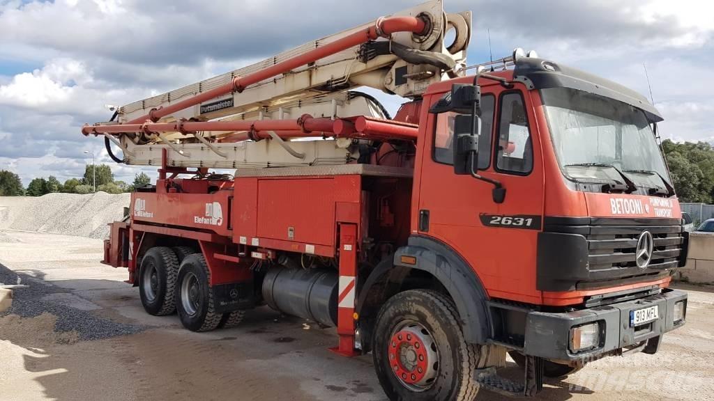 Putzmeister M 36 Lastbilar med betongpump