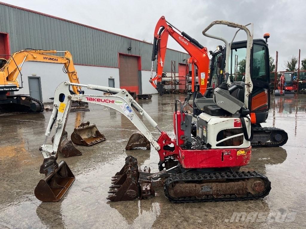 Takeuchi TB 210 R Minigrävare < 7t
