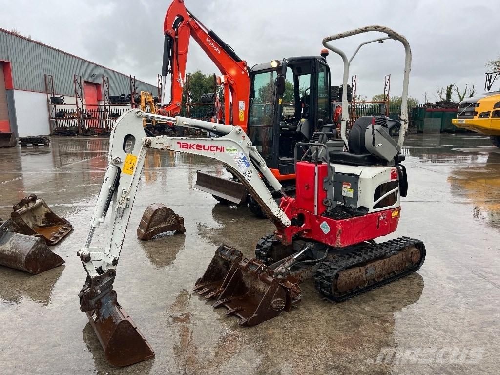 Takeuchi TB 210 R Minigrävare < 7t