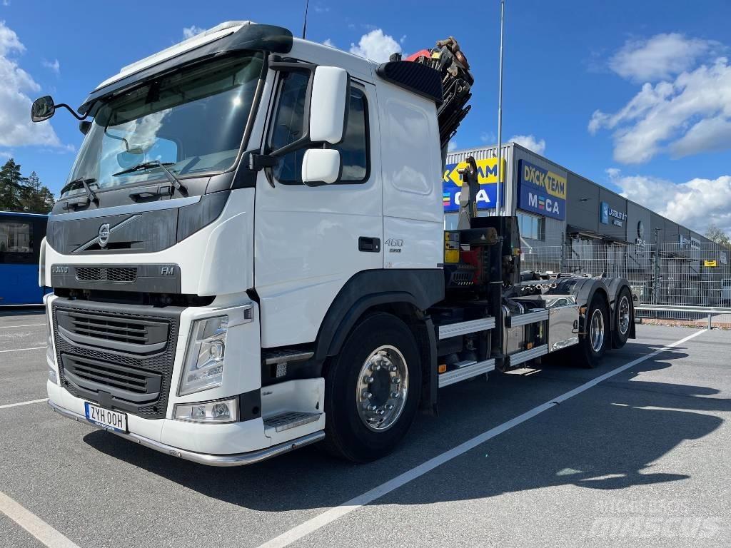 Volvo FM460, 6x2 Kranbilar