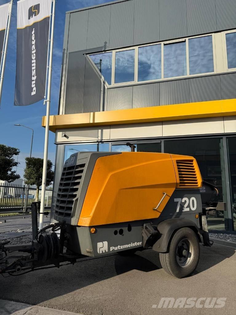 Putzmeister P 720 TD Lastbilar med betongpump