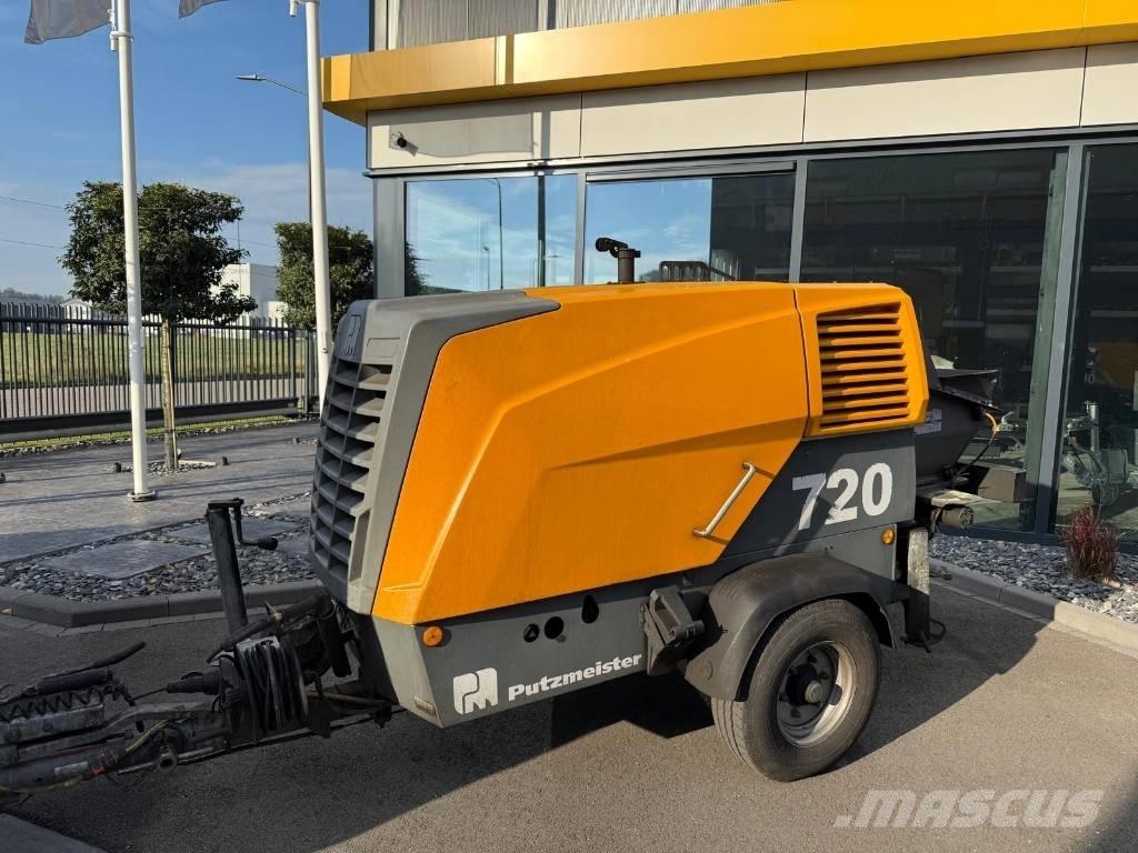 Putzmeister P 720 TD Lastbilar med betongpump