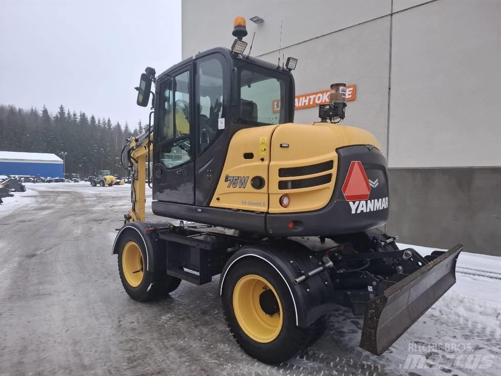 Yanmar B 75 W Hjulgrävare