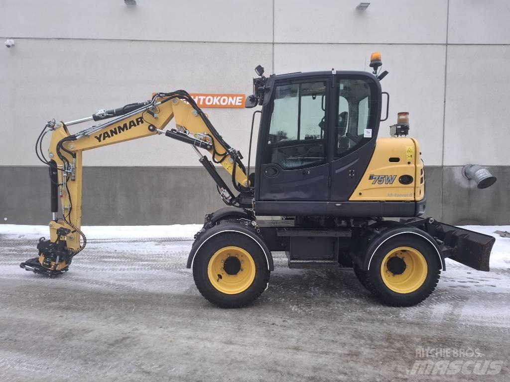 Yanmar B 75 W Hjulgrävare