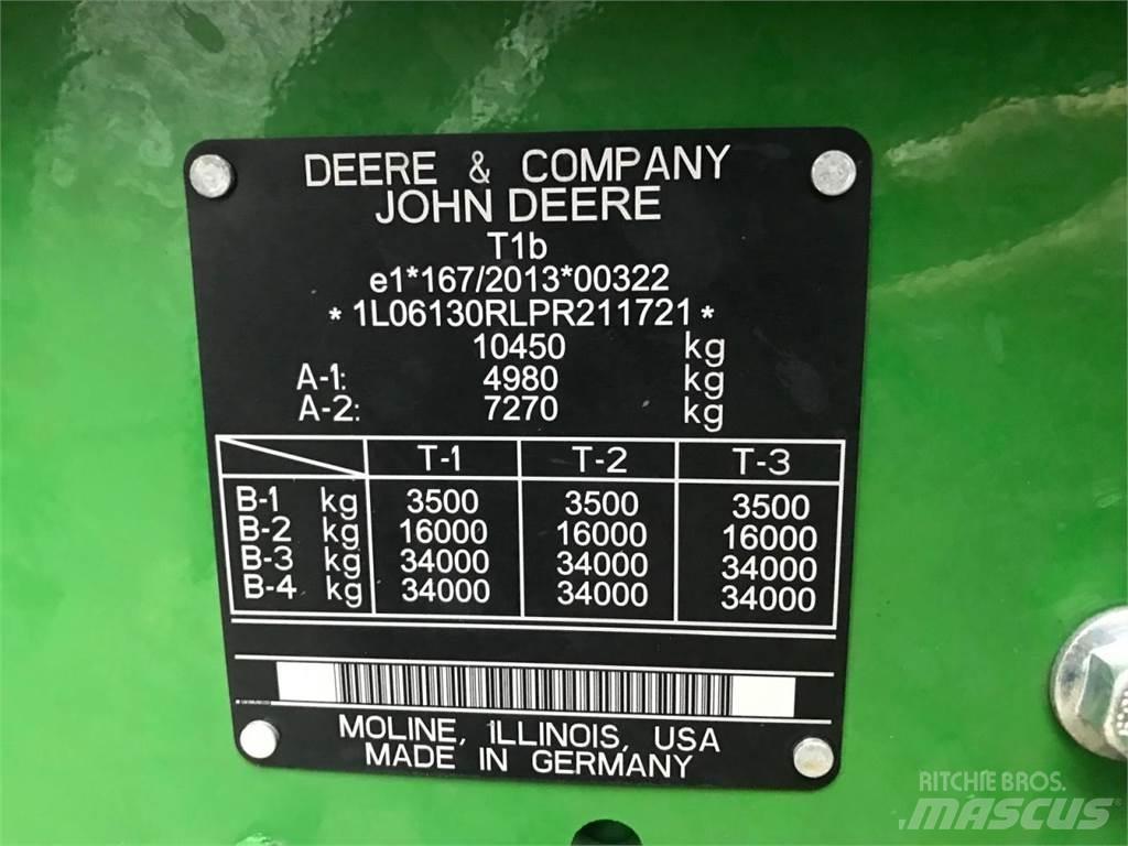 John Deere 6R 130 Traktorer