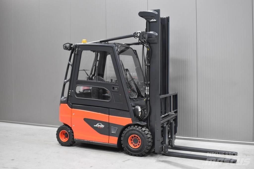 Linde E 25 - 01 Elmotviktstruckar