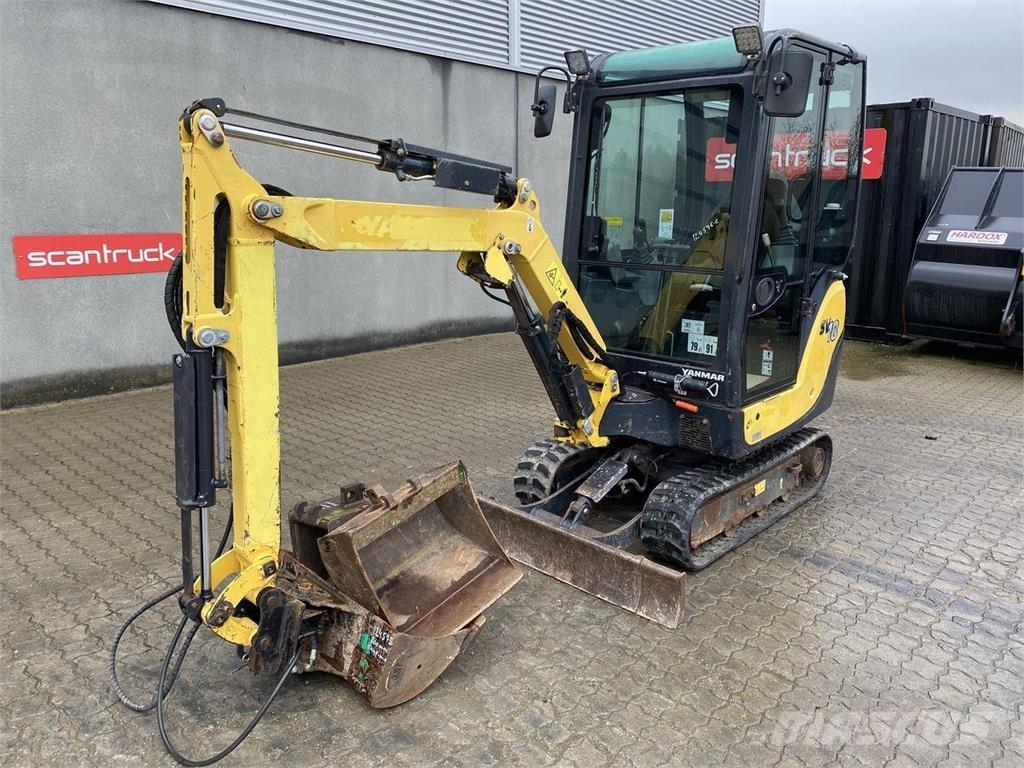 Yanmar SV18 Hjulgrävare