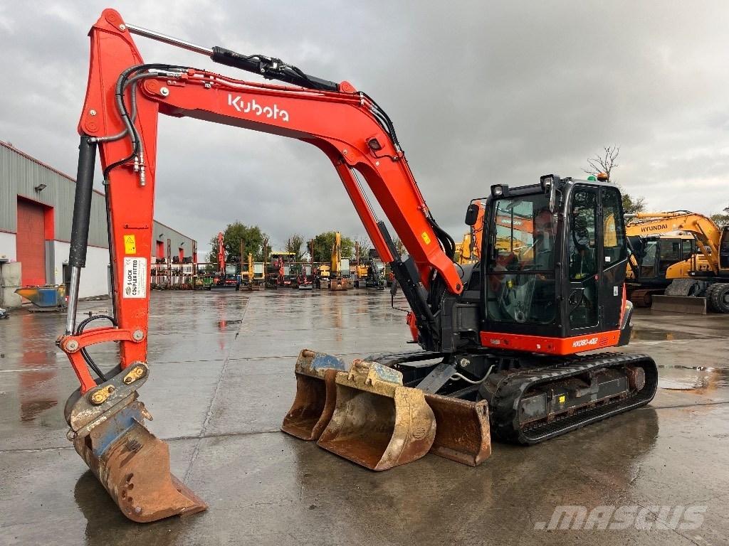 Kubota KX 080-4 Midigrävmaskiner 7t - 12t