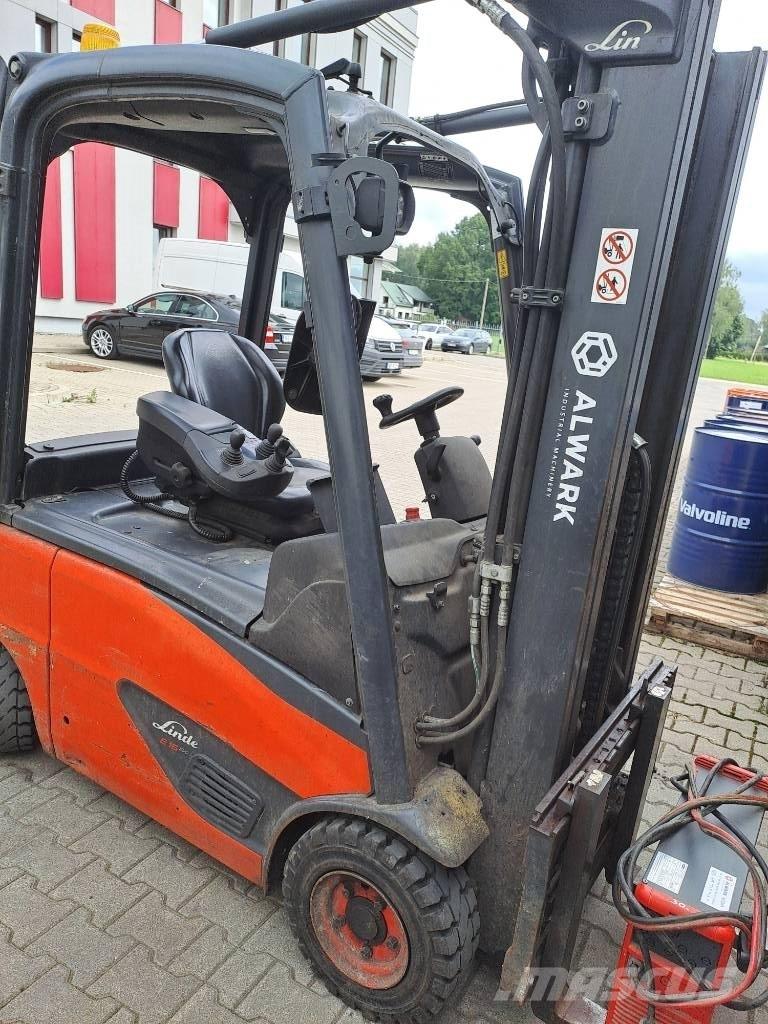 Linde E16 Elmotviktstruckar