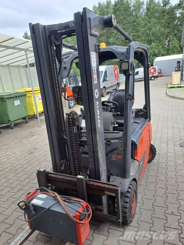 Linde E16 Elmotviktstruckar
