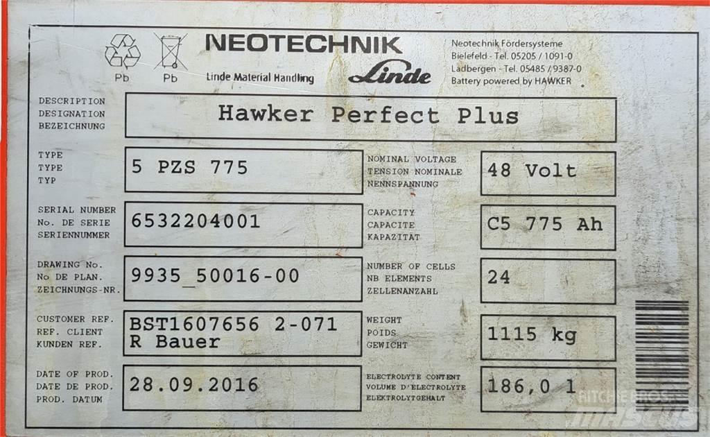 Linde E20PH Elmotviktstruckar