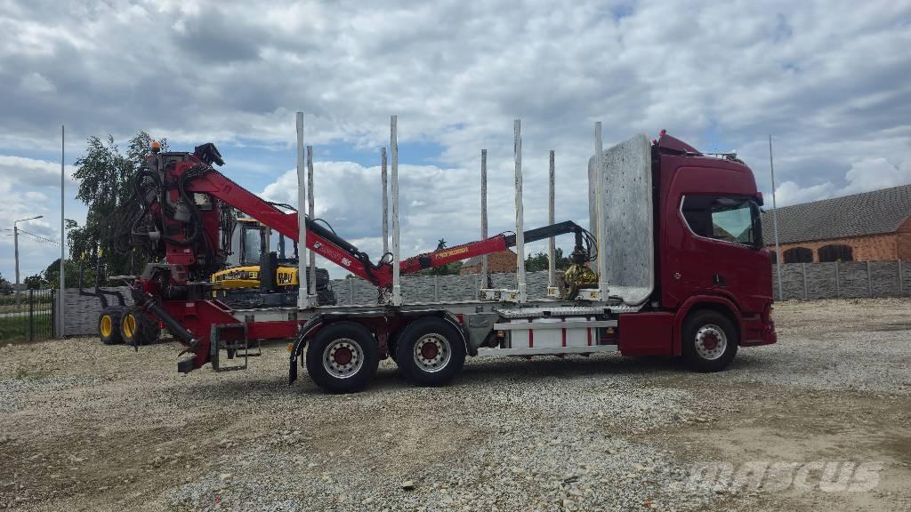 Scania R 650 Timmerbilar