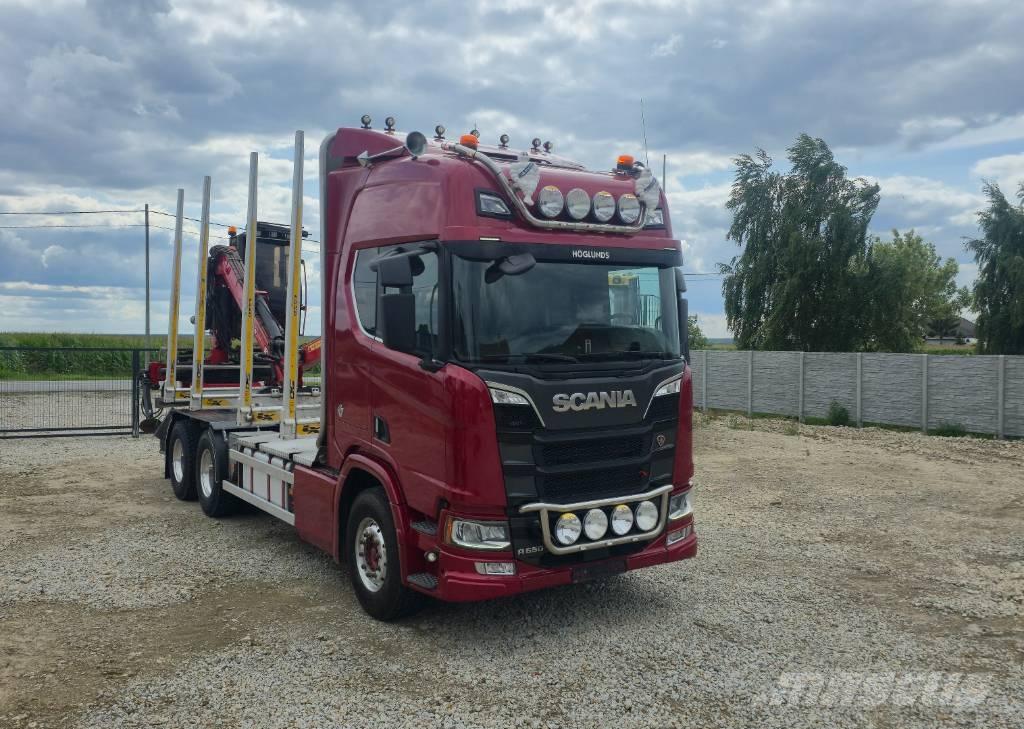 Scania R 650 Timmerbilar