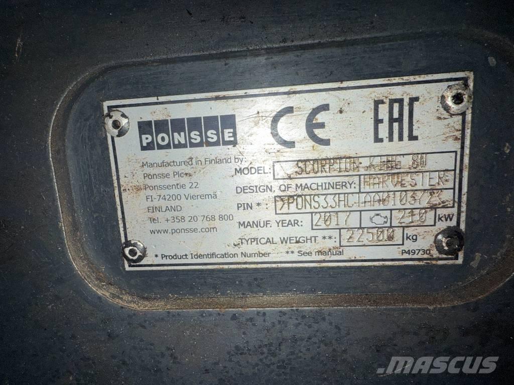 Ponsse Scorpion King Skördare