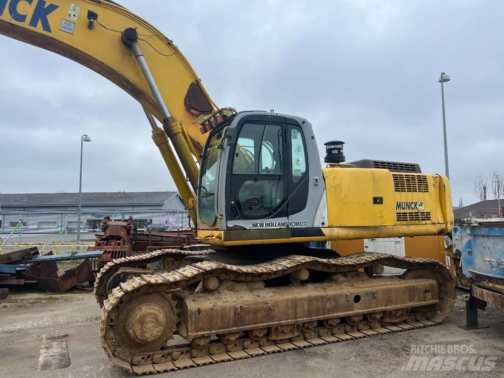 New Holland E 485 Bandgrävare