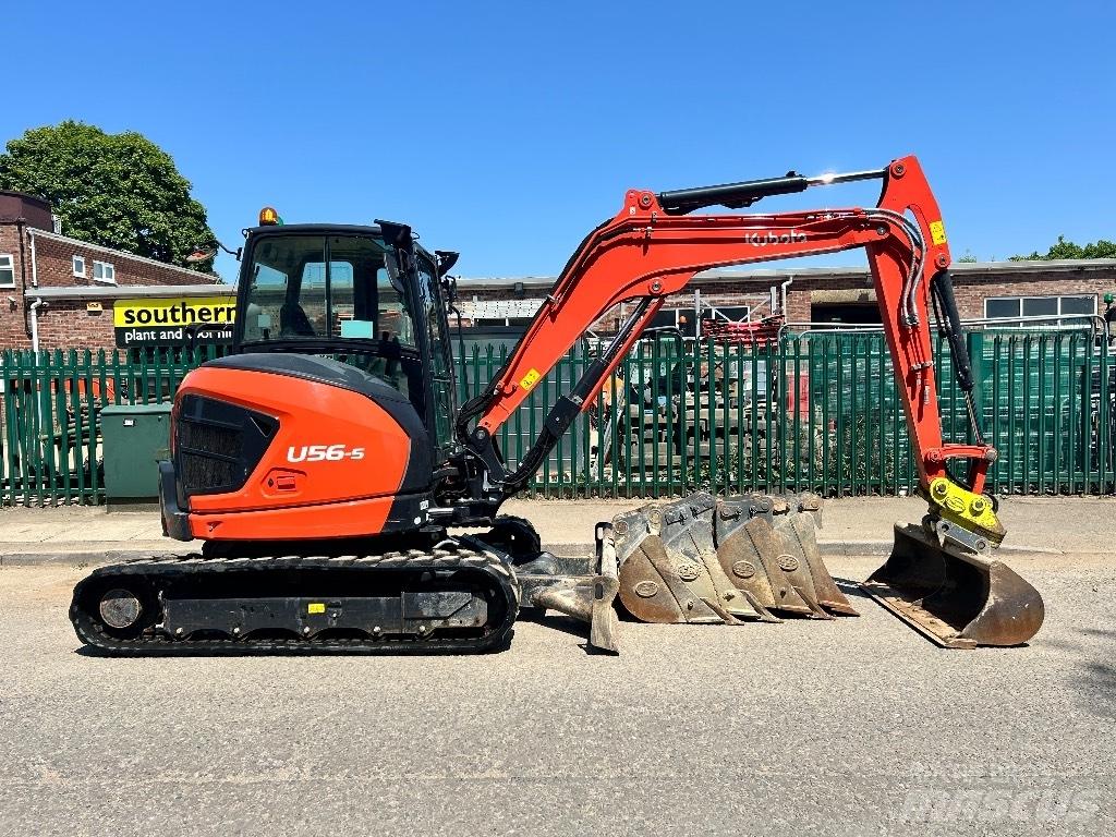 Kubota U 56-5 Minigrävare < 7t