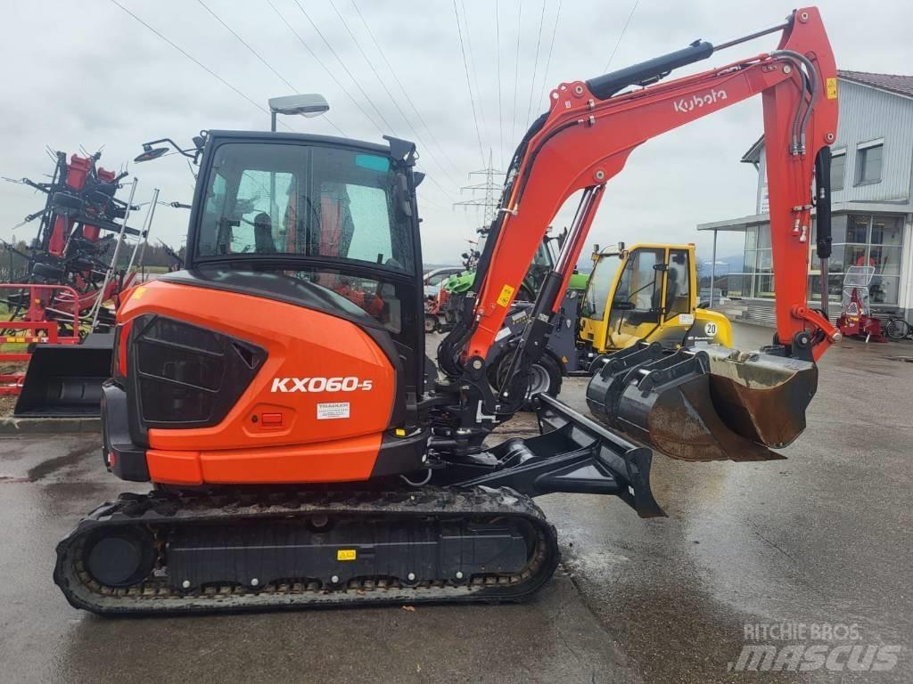 Kubota KX060-5 Minigrävare < 7t