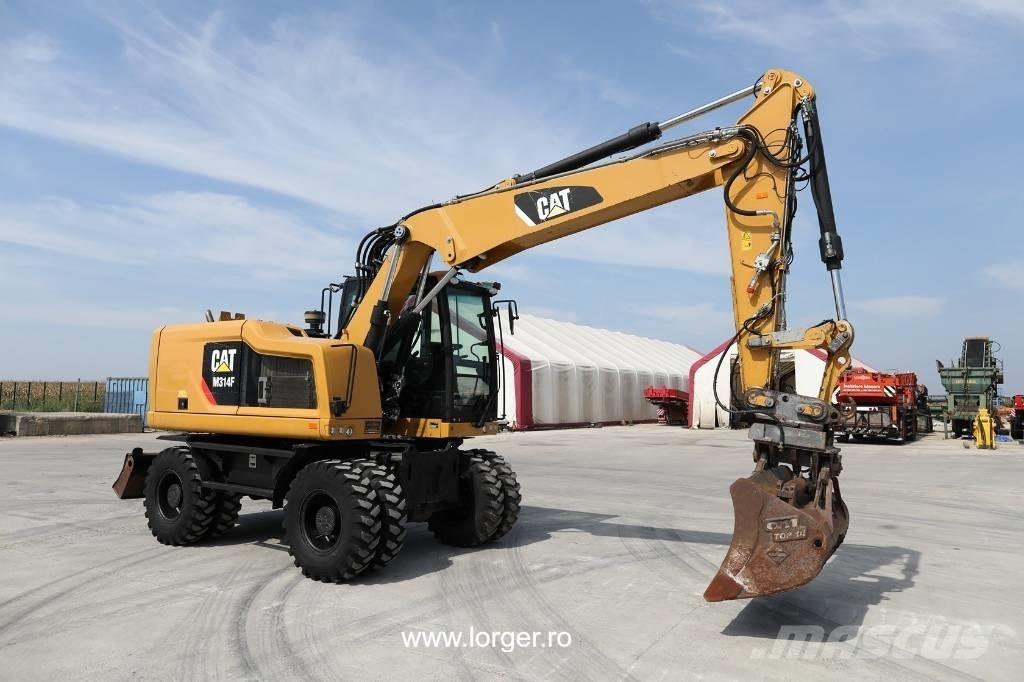 CAT M 314 F Hjulgrävare