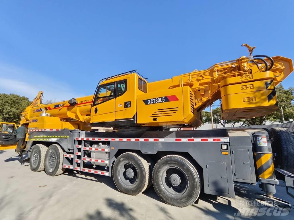 XCMG XCT 80L5 Terrängkranar (Grov terräng)