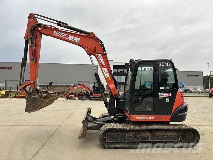 Kubota KX080-4A2 Midigrävmaskiner 7t - 12t