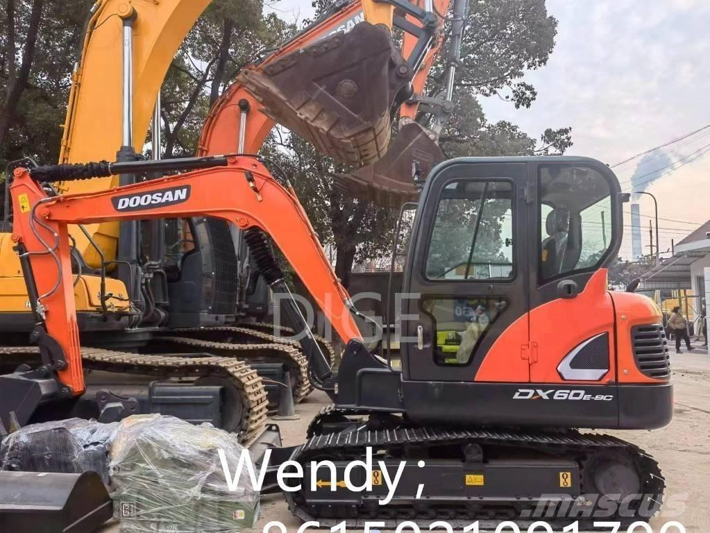 Doosan DX 60 Minigrävare < 7t