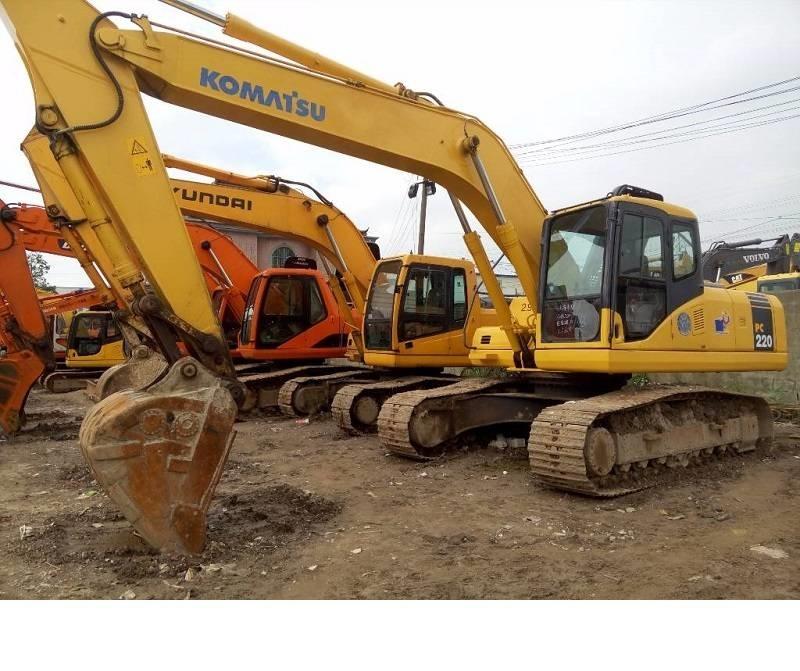 Komatsu pc220-7 Bandgrävare