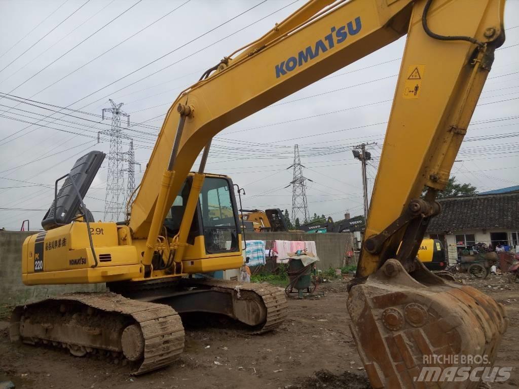 Komatsu pc220-7 Bandgrävare