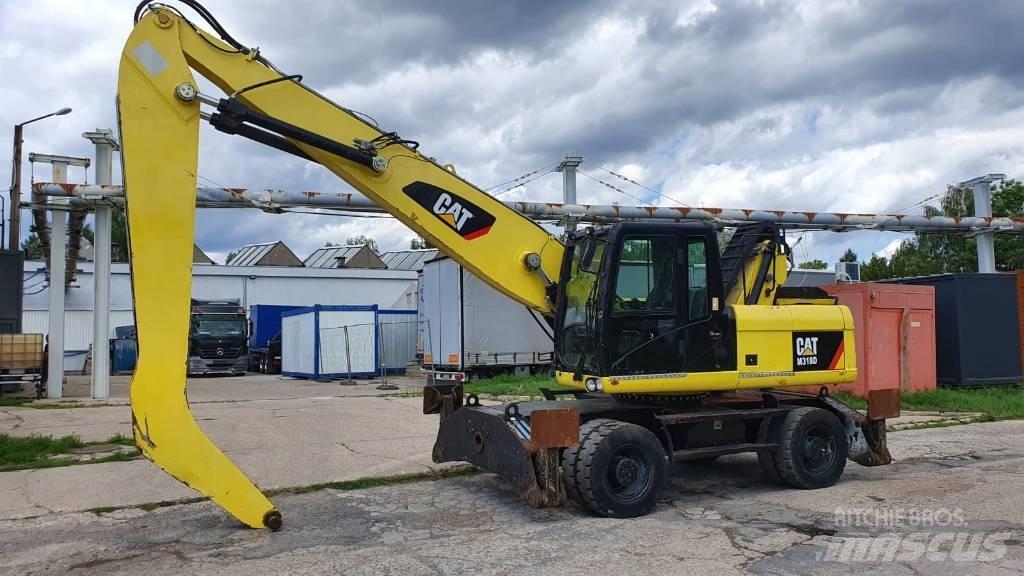 CAT M 318 D MH Avfalls / industri hantering