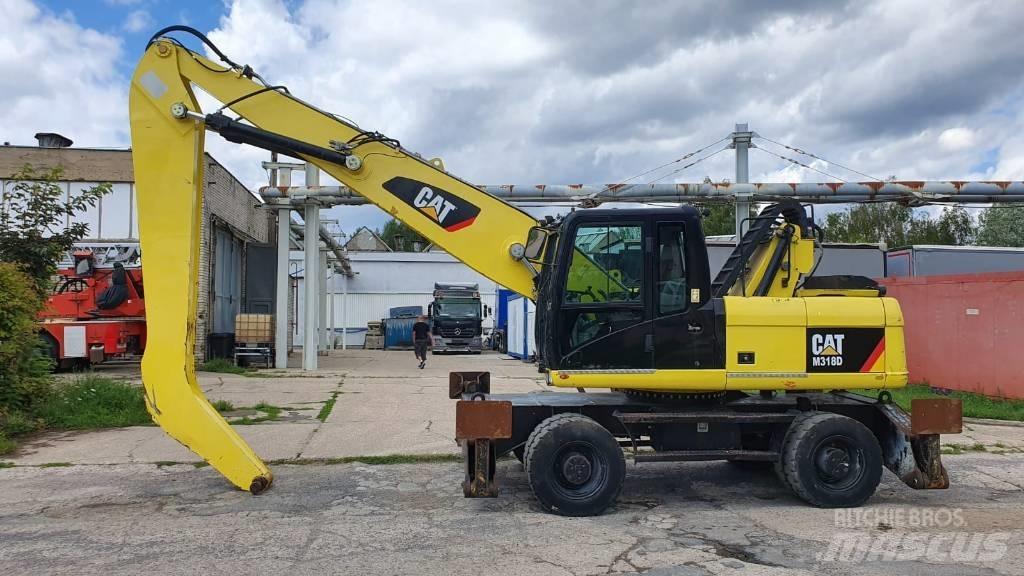CAT M 318 D MH Avfalls / industri hantering
