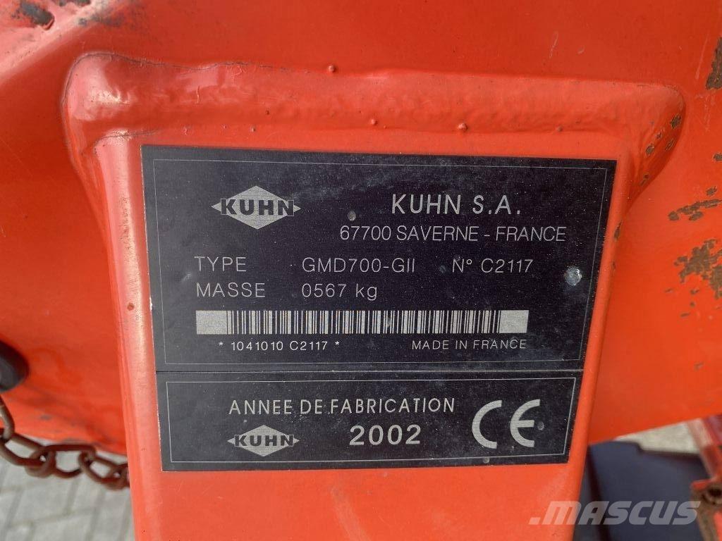 Kuhn GMD 700 G II Slåttermaskiner