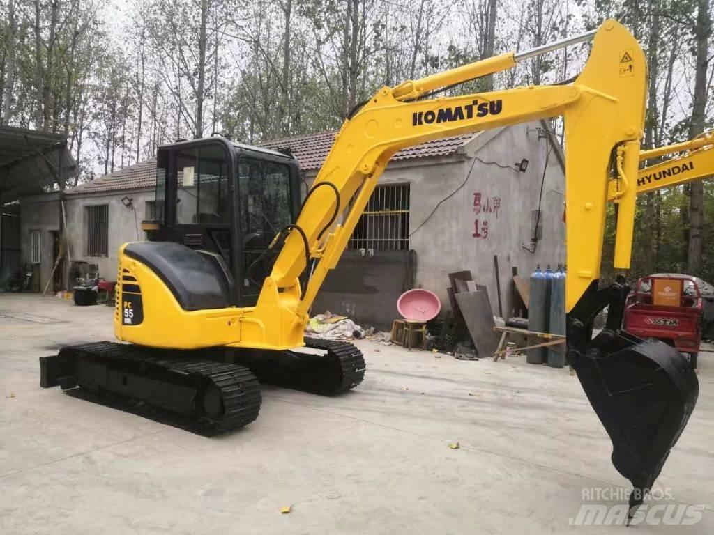 Komatsu PC55MR Bandgrävare