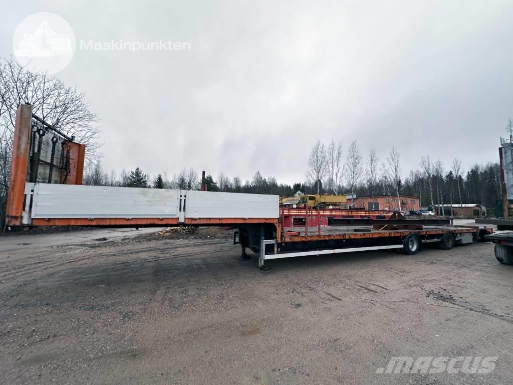 Briab Jumbotrailer Låg lastande semi trailer